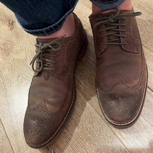 Cole Hahn Suede Laceup Oxford, Size 11.5 main image 7